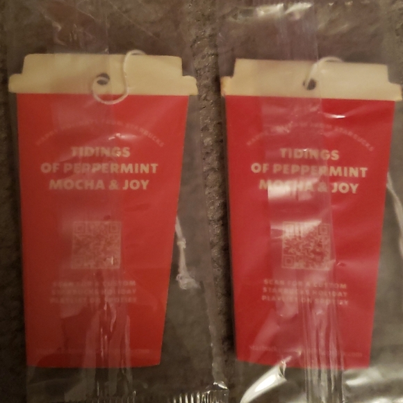 Starbucks Holiday Tumbler & Air Freshners NWOT - Picture 5 of 5